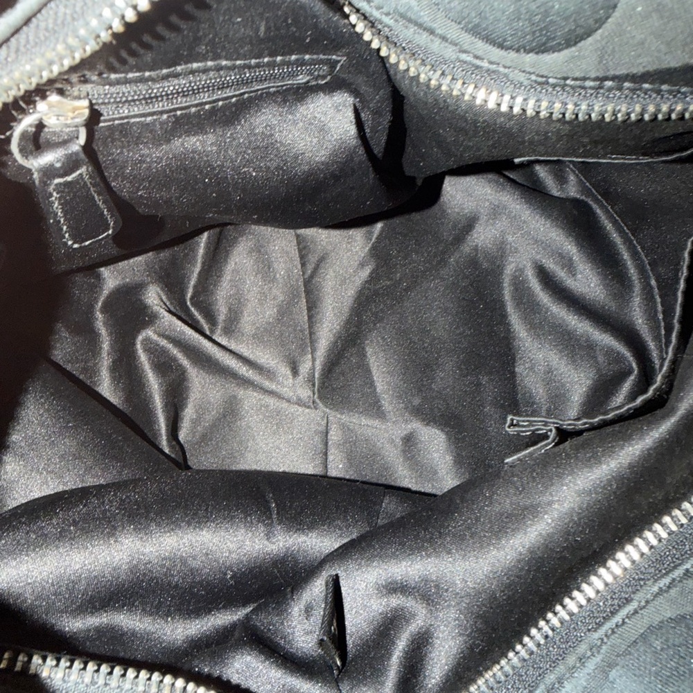 Coach Black Brooke Sateen Signature
Charm Shoulder Bag - Picture 10 of 11